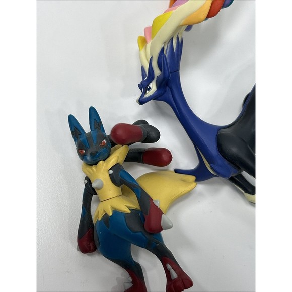 Takara Tomy Pokemon Nintendo Figure Moncolle Lot Xerneas EX ML-12 Mega Lucario - Picture 9 of 10